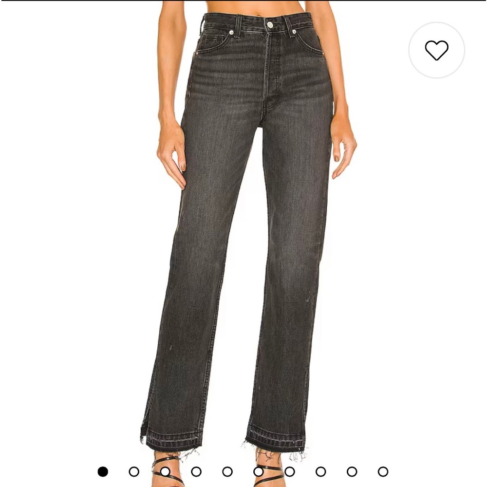 EB Denim
UNRAVELED TWO JEAN in grade school- black